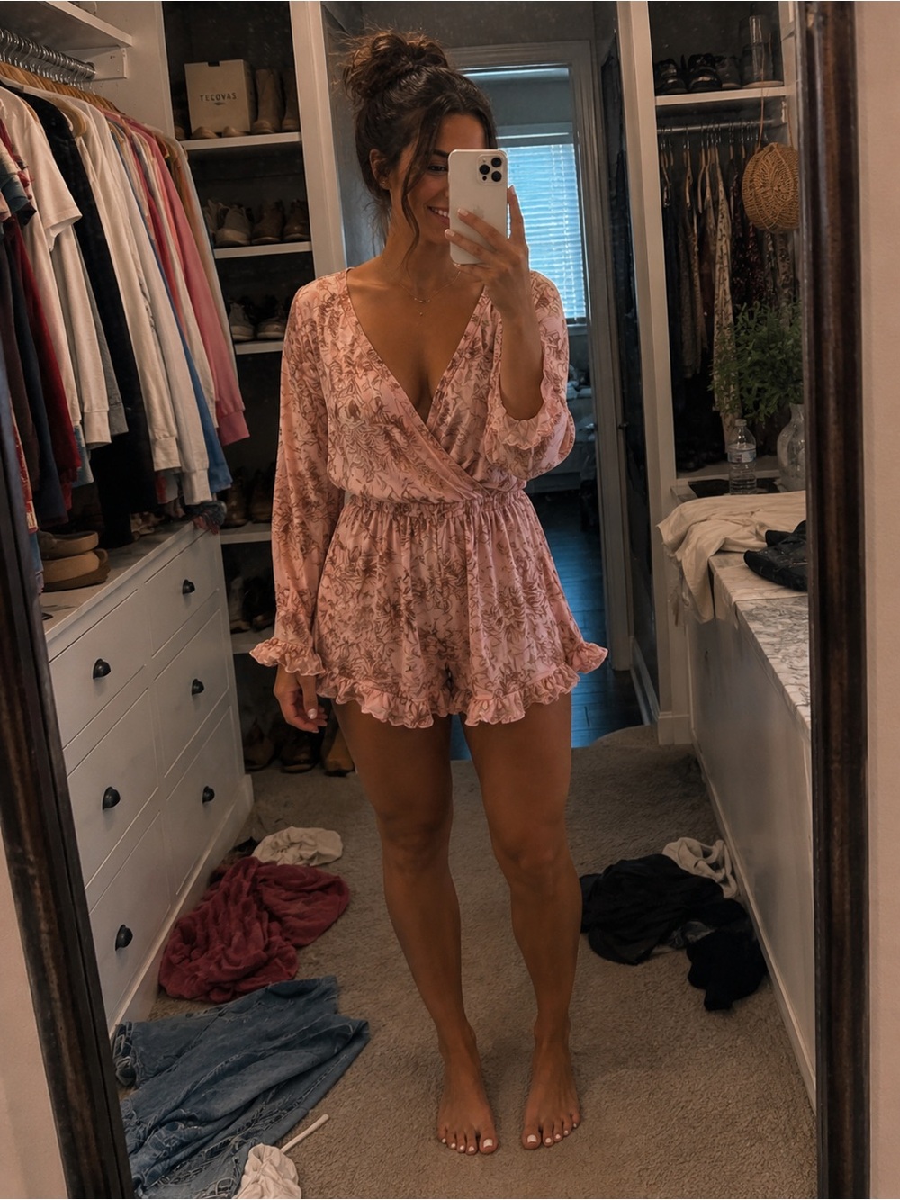 Agua Bendita x Target
Romantic Floral Flare Sleeve